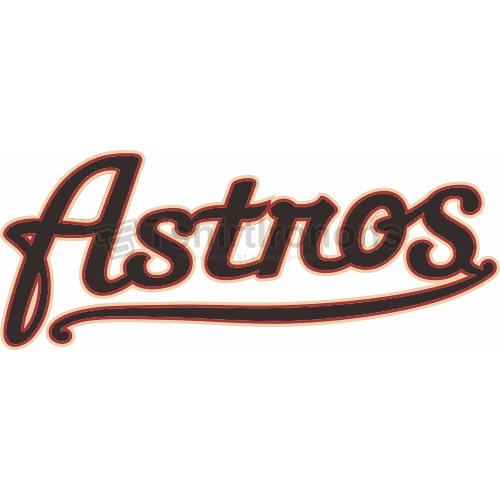 Houston Astros T-shirts Iron On Transfers N1613 - Click Image to Close